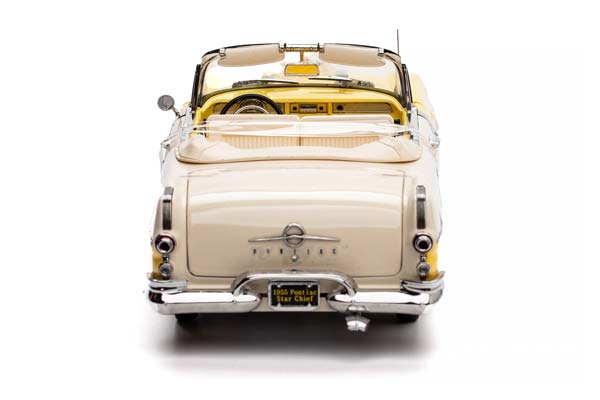 PONTIAC STAR CHIEF CABRIOLET 1955 YELLOW/WHITE / ПОНТИАК СТАР ЧИФ КАБРИОЛЕТ 1955 ЖЕЛТЫЙ С БЕЛЫМ — фото 8