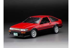 TOYOTA COROLLA LEVIN AE86 1985 КРАСНЫЙ С ЧЕРНЫМ (РЕГУЛИРУЕМАЯ ПОДВЕСКА)