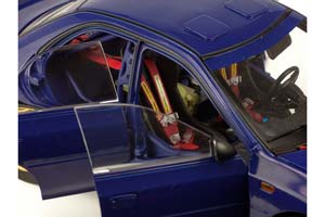 SUBARU IMPREZA WRX STI STREET LEGAL 1996 СИНИЙ — фото 5