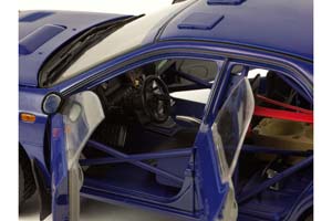 SUBARU IMPREZA WRX STI STREET LEGAL 1996 СИНИЙ — фото 6