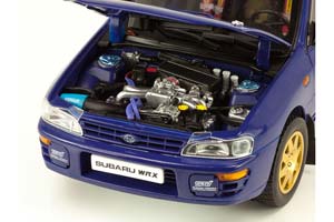 SUBARU IMPREZA WRX STI STREET LEGAL 1996 СИНИЙ — фото 8