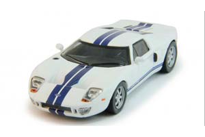 FORD GT40, СУПЕРКАРЫ 10, WHITE / BLUE