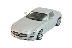 MERCEDES-BENZ SLS AMG, СУПЕРКАРЫ 14, SILVER