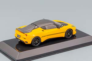 LOTUS EVORA SPORT 410 (2016) - CON VETRINA - WITH SHOWCASE, YELLOW BLACK — фото 2