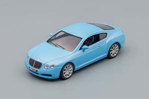 BENTLEY CONTINENTAL GT 2005 LIGHT BLUE (СУПЕРКАРЫ #20)