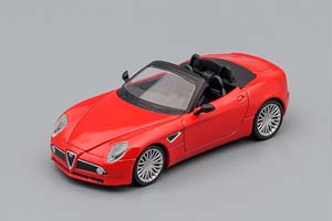 ALFA ROMEO 8C SPIDER, СУПЕРКАРЫ 53, RED