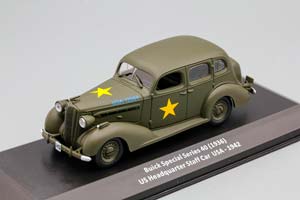 BUICK SPECIAL SERIES 40 1936 US HEADQUARTER STAFF CAR USA - 1942 ИЗ СЕРИИ SAMOCHODY WOJSKOWE II WOJNY ŚWIATOWEJ