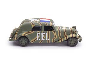 CITROEN TRACTION AVANT 11BL ФРАНЦУЗСКИЕ СИЛЫ ВНУТРЕННИХ ДЕЛ ФРАНЦИИ, АВГУСТ 1944 — фото 5