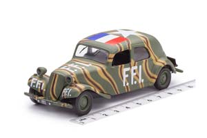 CITROEN TRACTION AVANT 11BL ФРАНЦУЗСКИЕ СИЛЫ ВНУТРЕННИХ ДЕЛ ФРАНЦИИ, АВГУСТ 1944 — фото 11