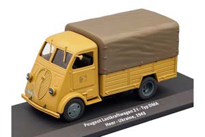 PEUGEOT LASTKRAFTWAGEN 2 T TYP MODEL HEER 1943 IZ SERII SAMOCHODY WOJSKOWE II WOJNY SWIATOWEJ — фото 3
