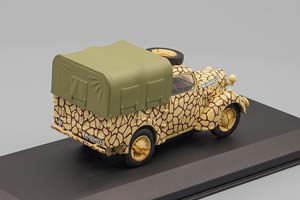 AUSTIN 10HP ИЗ СЕРИИ SAMOCHODY WOJSKOWE II WOJNY ŚWIATOWEJ, BEIGE / GREEN — фото 2