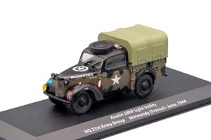 AUSTIN 10HP LIGHT UTILITY HQ 21ST ARMY GROUP NORMANDY (FRANCE) - JUNE 1944 ИЗ СЕРИИ SAMOCHODY WOJSKOWE II WOJNY ŚWIATOWEJ