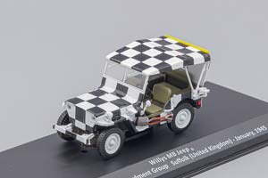 JEEP WILLYS MB ИЗ СЕРИИ SAMOCHODY WOJSKOWE II WOJNY ŚWIATOWEJ 72