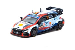 HYUNDAI I20 N RALLY1 HYBRID РАЛЛИ МОНТЕ-КАРЛО T.NEUVILLE/M.WYDAEGHE 2024 / ХЕНДЭ I20 RALLY1 ГИБРИД НЕУВИЛЛЕ/М ВЙДАЕГХЕ БЕЛЫЙ