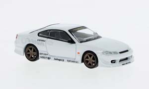 NISSAN SILVIA S15 V, WHITE (ДЛИНА МОДЕЛИ 6-10 СМ)