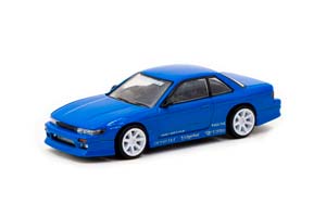NISSAN SILVIA S13 VERTEX, BLUE (ДЛИНА МОДЕЛИ 6-10 СМ)