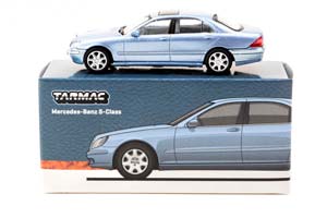 MERCEDES W220 S-KLASS 1999 LIGHT BLUE (ДЛИНА МОДЕЛИ 6-10 СМ) — фото 3