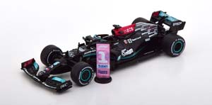 MERCEDES AMG F1 W12 E PERFORMANCE WINNER GP BRAZIL 2021 (ДЛИНА МОДЕЛИ 6-10 СМ) — фото 3
