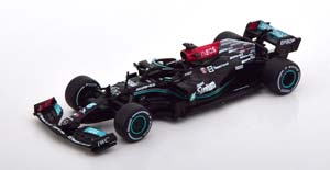 MERCEDES AMG F1 W12 E PERFORMANCE WINNER GP BRAZIL 2021 (ДЛИНА МОДЕЛИ 6-10 СМ) — фото 1