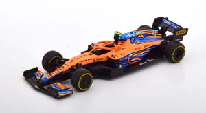MCLAREN MCL35M GP ABU DHABI 2021 (ДЛИНА МОДЕЛИ 6-10 СМ) — фото 1