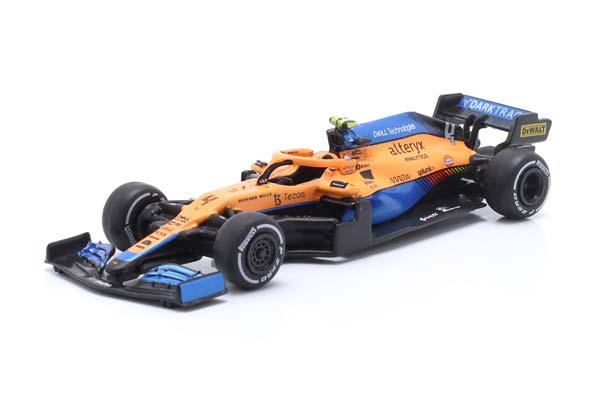 MCLAREN MCL35M #4 2ND ITALIAN GP FORMULA 1 2021 TARMAC WORKS LANDO NORRIS / МАКЛАРЕН MCL35M 2ND ИТАЛИАН ГРАН-ПРИ ФОРМУЛА-1 ТАРМАК ВЕРКС ЛАНДО НОРРИС