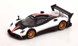 PAGANI ZONDA R 2009-2011 WHITE BLACK (ДЛИНА МОДЕЛИ 6-10 СМ)