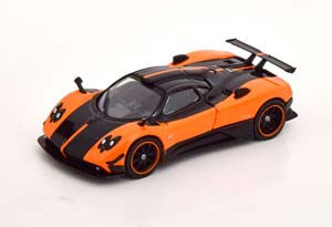 PAGANI ZONDA CINQUE 2008 ORANGE BLACK (ДЛИНА МОДЕЛИ 6-10 СМ) — фото 1