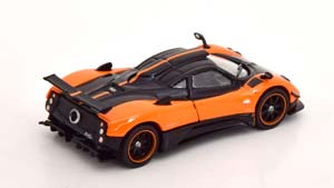 PAGANI ZONDA CINQUE 2008 ORANGE BLACK (ДЛИНА МОДЕЛИ 6-10 СМ) — фото 2