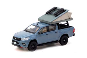 TOYOTA HILUX С ПАЛАТКОЙ НА КРЫШЕ, СЕРЫЙ