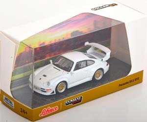 PORSCHE 911 GT2, WHITE (ДЛИНА МОДЕЛИ 6-10 СМ) — фото 3