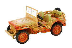 JEEP WILLYS 1943 CASABLANCA SAND YELLOW 