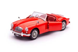 MGA MK I A1500 CONVERTIBLE 1957 КРАСНЫЙ С ДОПОЛНИТЕЛЬНЫМ БАГАЖНИКОМ — фото 4