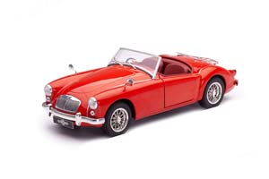 MGA MK I A1500 CONVERTIBLE 1957 КРАСНЫЙ С ДОПОЛНИТЕЛЬНЫМ БАГАЖНИКОМ — фото 1