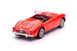 MGA MK I A1500 CONVERTIBLE 1957 КРАСНЫЙ С ДОПОЛНИТЕЛЬНЫМ БАГАЖНИКОМ — фото 2