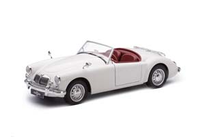 MGA MK II A1500 CONVERTIBLE 1961 БЕЛЫЙ С ДОПОЛНИТЕЛЬНЫМ БАГАЖНИКОМ