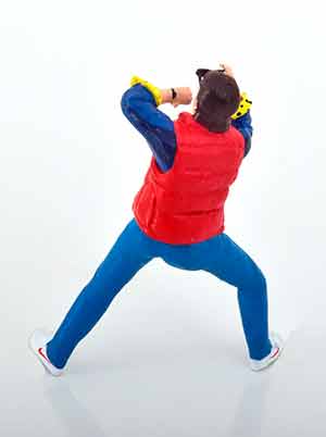 FIGURINE MARTY MCFLY BACK TO THE FUTURE / ФИГУРКА МАРТИ МАКФЛАЯ "НАЗАД В БУДУЩЕЕ" — фото 4