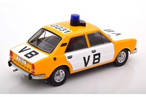 SKODA 105L POLICE TSCHECHIEN 1976 YELLOW WHITE — фото 2