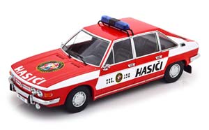 TATRA 613 CZECH FIRE ENGINE 1979 RED WHITE — фото 4