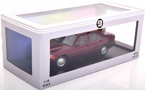 MERCEDES W201-190E 1.8 AVANTGARDE 1993 DARK RED / МЕРСЕДЕС 190Е ТЕМНО-КРАСНЫЙ — фото 4