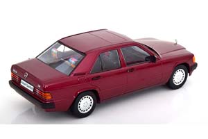 MERCEDES W201-190E 1.8 AVANTGARDE 1993 DARK RED / МЕРСЕДЕС 190Е ТЕМНО-КРАСНЫЙ — фото 2