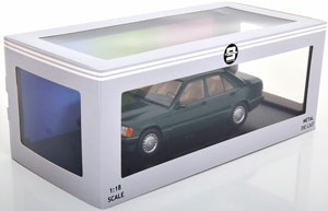 MERCEDES 190E 2.3 W201 SPORTLINE 1993 GREEN METALLIC — фото 3
