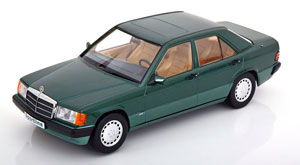 MERCEDES 190E 2.3 W201 SPORTLINE 1993 GREEN METALLIC