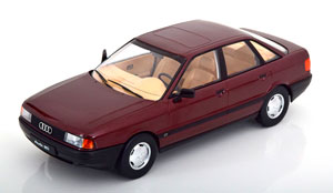 AUDI 80 B3 SALOON 1989 DARK RED METALLIC / АУДИ ТЕМНО КРАСНЫЙ