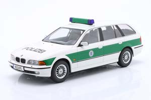 BMW 5ER SERIE E39 TOURING POLICE WHITE GREEN