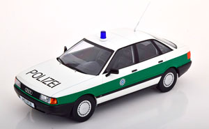 AUDI 80 B3 POLICE 1989 GREEN/WHITE