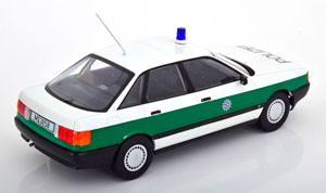 AUDI 80 B3 POLICE 1989 GREEN/WHITE — фото 2