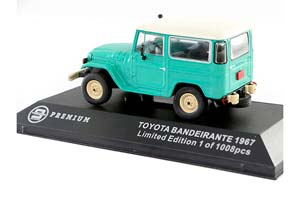 TOYOTA LAND CRUISER FJ40 1968 (BANDEIRANTE) ЗЕЛЕНЫЙ С БЕЛОЙ КРЫШЕЙ И ЧЕРНЫМ САЛОНОМ — фото 5