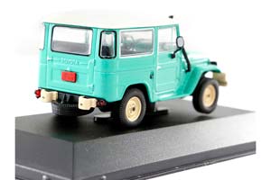 TOYOTA LAND CRUISER FJ40 1968 (BANDEIRANTE) ЗЕЛЕНЫЙ С БЕЛОЙ КРЫШЕЙ И ЧЕРНЫМ САЛОНОМ — фото 2