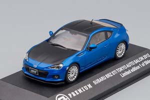 SUBARU BRZ STI TS 2012 СИНИЙ С ЧЕРНЫМ