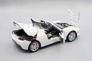 TESLA ROADSTER, БЕЛАЯ, 20 СМ — фото 6